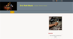 Desktop Screenshot of ericrothmusic.com